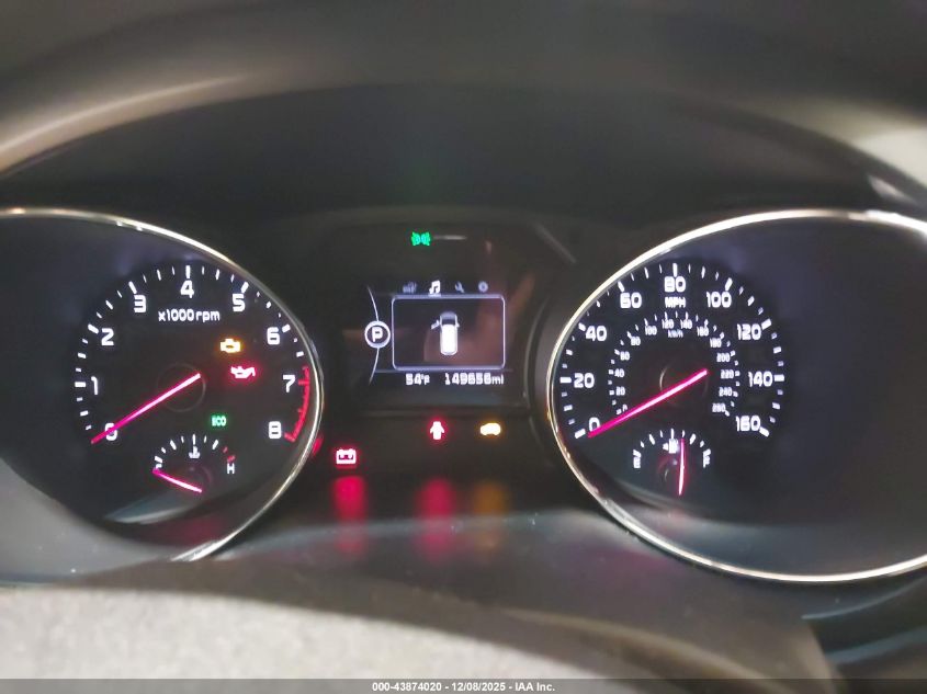 2017 Kia Sedona Lx VIN: KNDMB5C18H6284404 Lot: 43874020