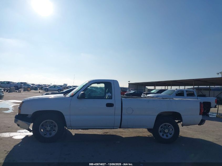 2005 Chevrolet Silverado 1500 Work Truck VIN: 1GCEC14VX5Z157353 Lot: 43874027