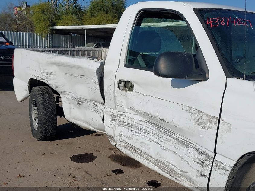 2005 Chevrolet Silverado 1500 Work Truck VIN: 1GCEC14VX5Z157353 Lot: 43874027