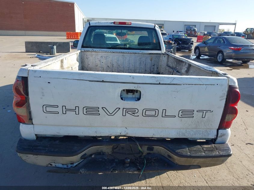 2005 Chevrolet Silverado 1500 Work Truck VIN: 1GCEC14VX5Z157353 Lot: 43874027