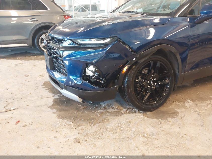 2022 Chevrolet Blazer Awd 2Lt VIN: 3GNKBHR45NS114025 Lot: 43874031