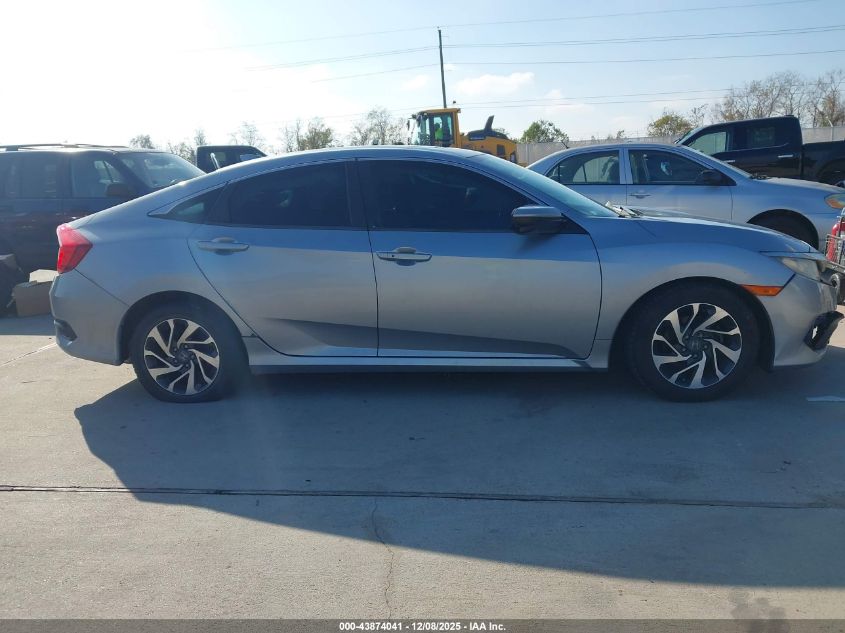 2017 Honda Civic Ex VIN: 19XFC2F74HE052252 Lot: 43874041