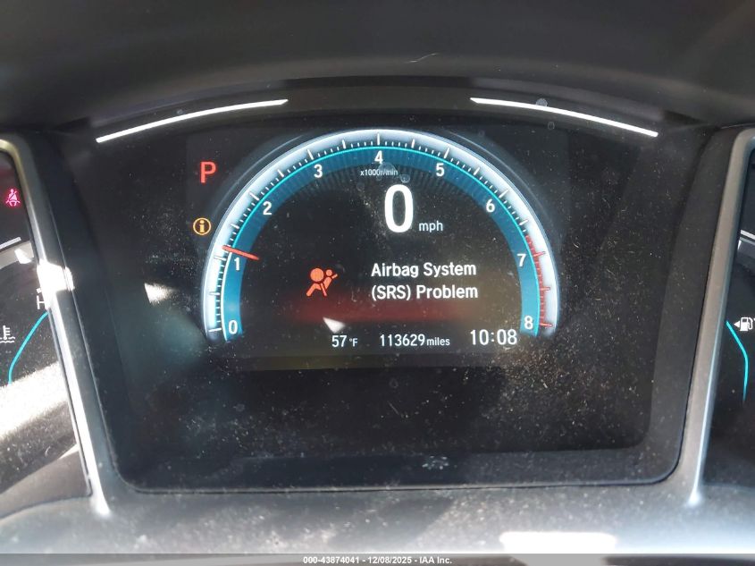 2017 Honda Civic Ex VIN: 19XFC2F74HE052252 Lot: 43874041