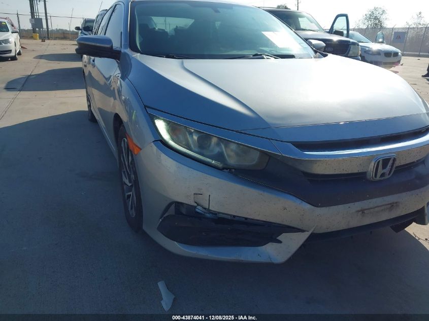 2017 Honda Civic Ex VIN: 19XFC2F74HE052252 Lot: 43874041