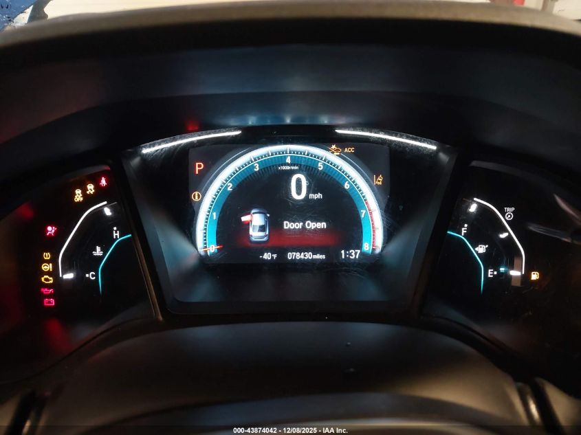 2019 Honda Civic Lx VIN: 2HGFC2F61KH539526 Lot: 43874042