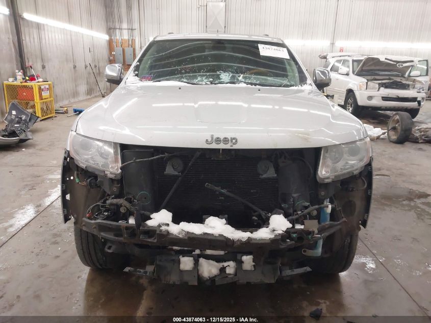 2013 Jeep Grand Cherokee Overland VIN: 1C4RJFCG8DC523223 Lot: 43874063