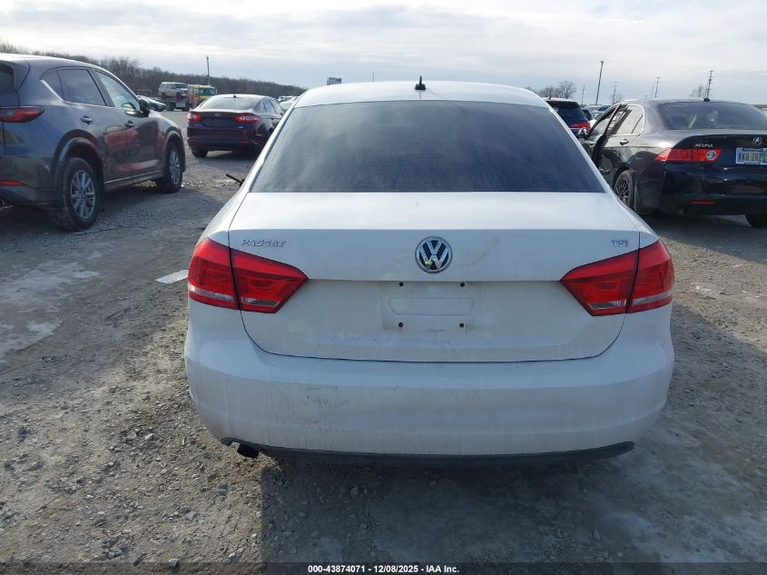 2014 Volkswagen Passat 1.8T S VIN: 1VWAT7A36EC086642 Lot: 43874071