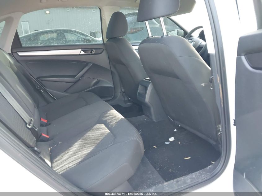 2014 Volkswagen Passat 1.8T S VIN: 1VWAT7A36EC086642 Lot: 43874071