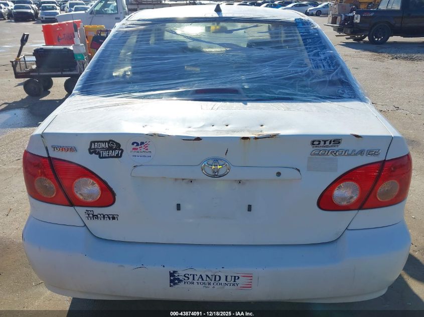 2006 Toyota Corolla Ce VIN: 1NXBR32E16Z593793 Lot: 43874091