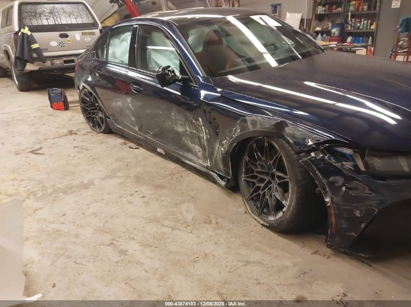 2025 BMW M3 Competition xDrive VIN: WBS33HJ0XSFU58896 Lot: 43874103