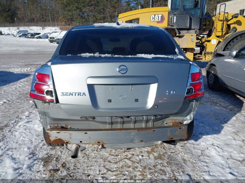 2007 Nissan Sentra 2.0 VIN: 3N1AB61E37L617999 Lot: 43874108