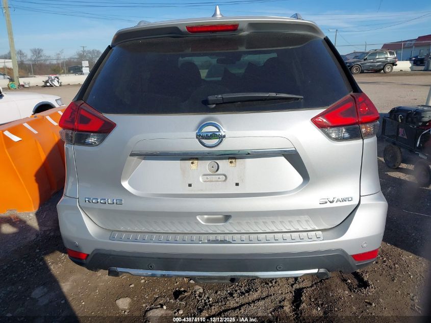 2020 Nissan Rogue Sv Intelligent Awd VIN: 5N1AT2MV6LC723699 Lot: 43874110