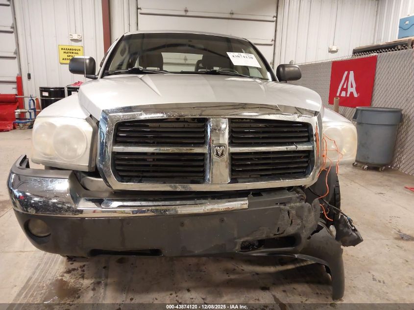 2005 Dodge Dakota Slt VIN: 1D7HW48N55S277740 Lot: 43874120