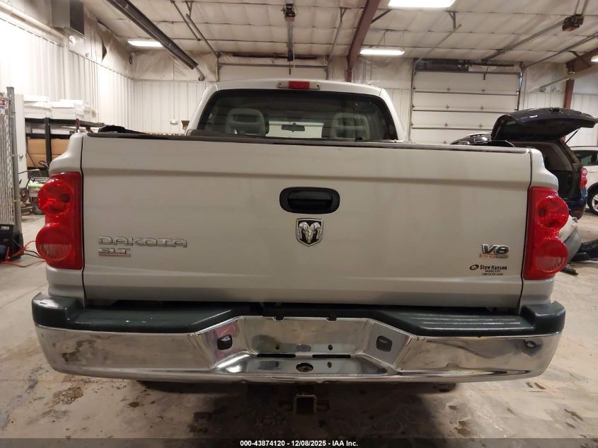 2005 Dodge Dakota Slt VIN: 1D7HW48N55S277740 Lot: 43874120