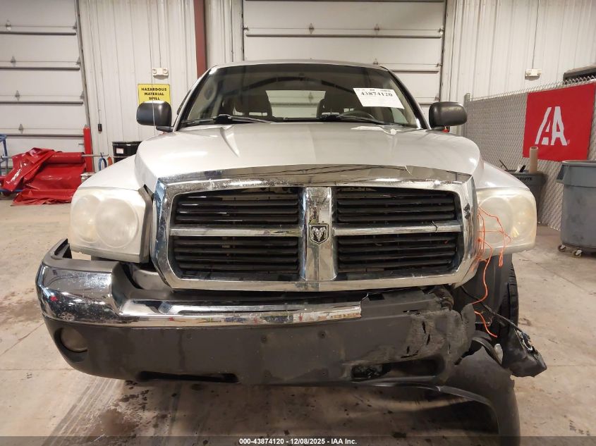 2005 Dodge Dakota Slt VIN: 1D7HW48N55S277740 Lot: 43874120