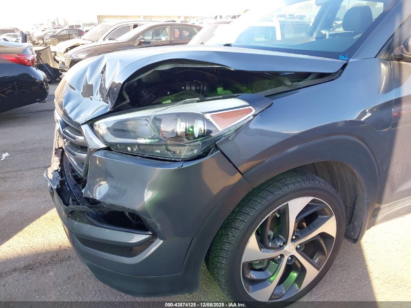 2016 Hyundai Tucson Limited VIN: KM8J33A28GU112086 Lot: 43874125