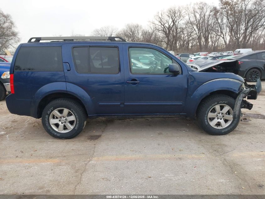 2009 Nissan Pathfinder Se VIN: 5N1AR18B99C606507 Lot: 43874128