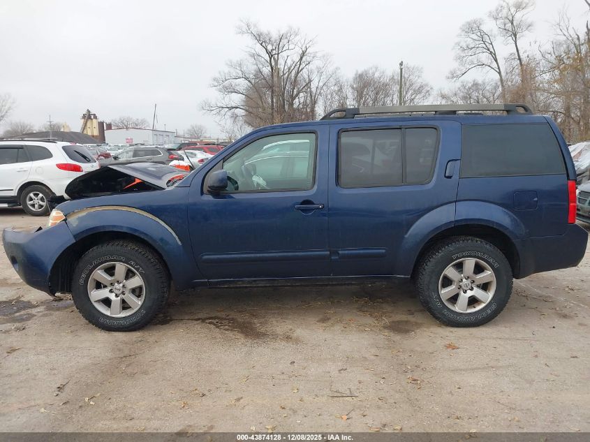 2009 Nissan Pathfinder Se VIN: 5N1AR18B99C606507 Lot: 43874128