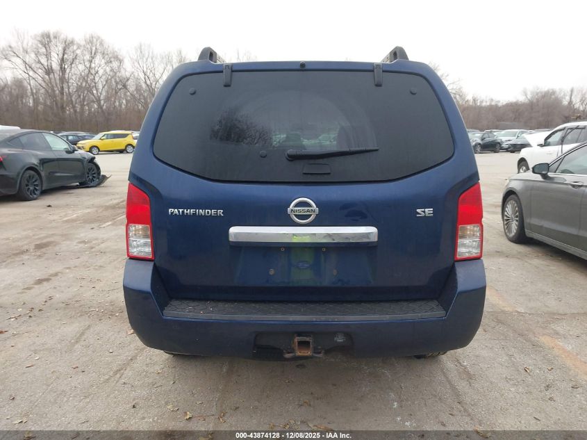2009 Nissan Pathfinder Se VIN: 5N1AR18B99C606507 Lot: 43874128