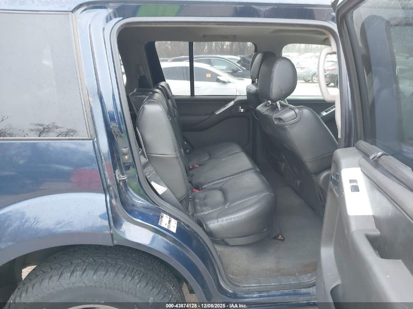 2009 Nissan Pathfinder Se VIN: 5N1AR18B99C606507 Lot: 43874128