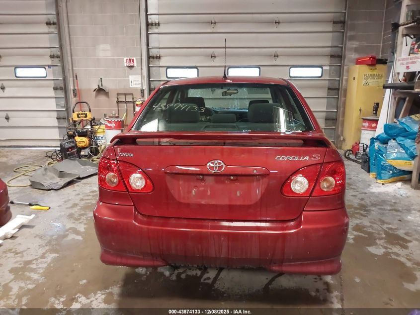 2006 Toyota Corolla S VIN: 1NXBR32E86Z686262 Lot: 43874133