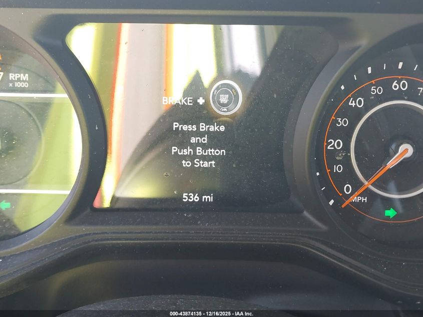 2026 Jeep Gladiator VIN: 1C6RJTEG2TL153405 Lot: 43874135