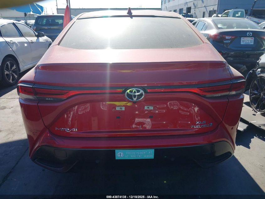 2023 Toyota Mirai Xle VIN: JTDAAAAA6PA007666 Lot: 43874138