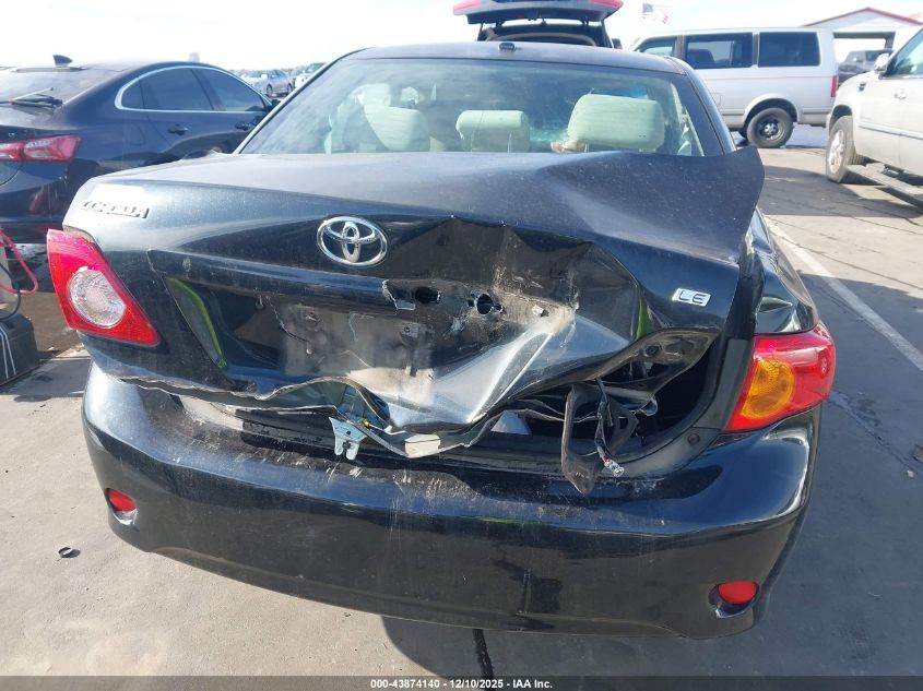 2009 Toyota Corolla Le VIN: JTDBL40E19J022518 Lot: 43874140