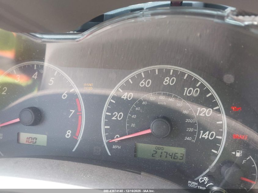 2009 Toyota Corolla Le VIN: JTDBL40E19J022518 Lot: 43874140