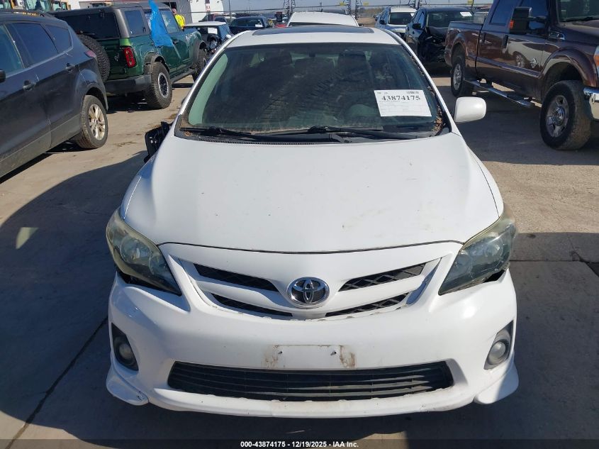 2013 Toyota Corolla S VIN: 5YFBU4EEXDP224803 Lot: 43874175