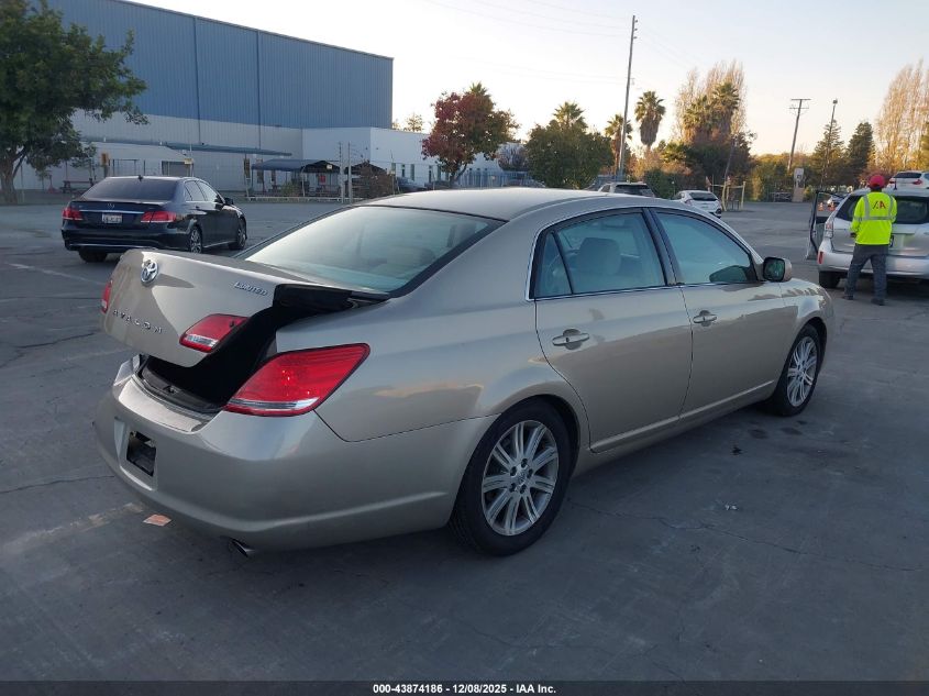 2006 Toyota Avalon Limited VIN: 4T1BK36B86U103340 Lot: 43874186