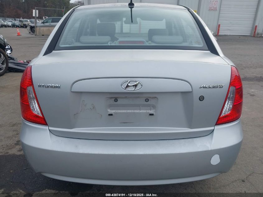 2009 Hyundai Accent Gls VIN: KMHCN46C39U295359 Lot: 43874191
