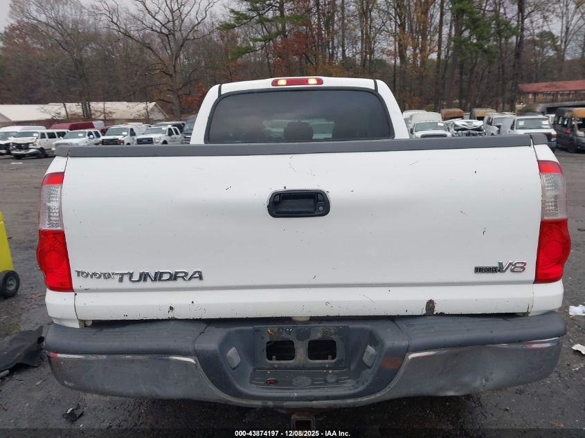 2006 Toyota Tundra Sr5 V8 VIN: 5TBET34156S509517 Lot: 43874197