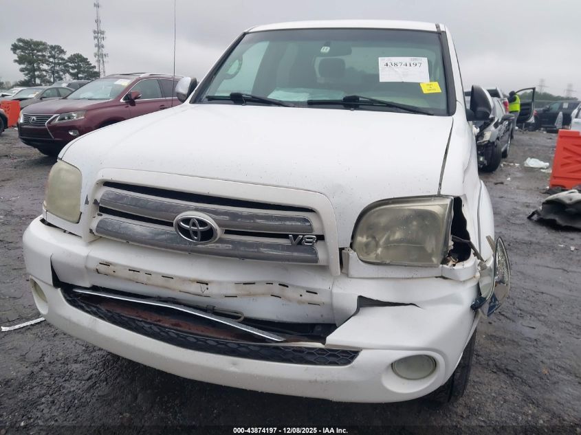 2006 Toyota Tundra Sr5 V8 VIN: 5TBET34156S509517 Lot: 43874197
