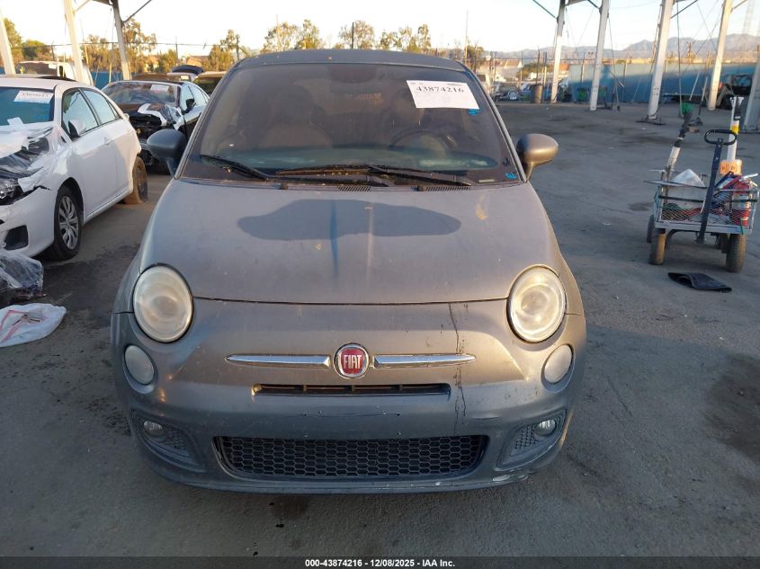 2014 Fiat 500 Sport VIN: 3C3CFFBR6ET207968 Lot: 43874216