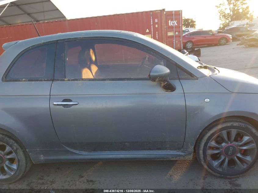 2014 Fiat 500 Sport VIN: 3C3CFFBR6ET207968 Lot: 43874216