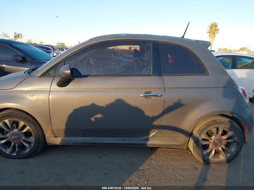 2014 Fiat 500 Sport VIN: 3C3CFFBR6ET207968 Lot: 43874216