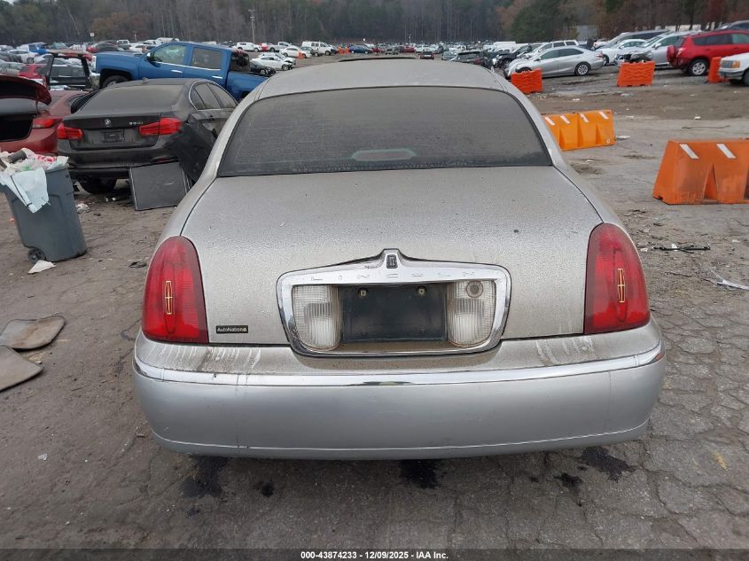 2002 Lincoln Town Car Cartier VIN: 1LNHM83W72Y650126 Lot: 43874233