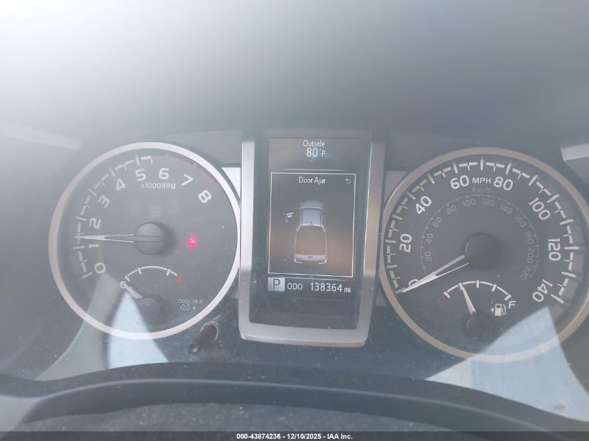 2016 Toyota Tacoma Sr5 VIN: 5TFAX5GN6GX055987 Lot: 43874236