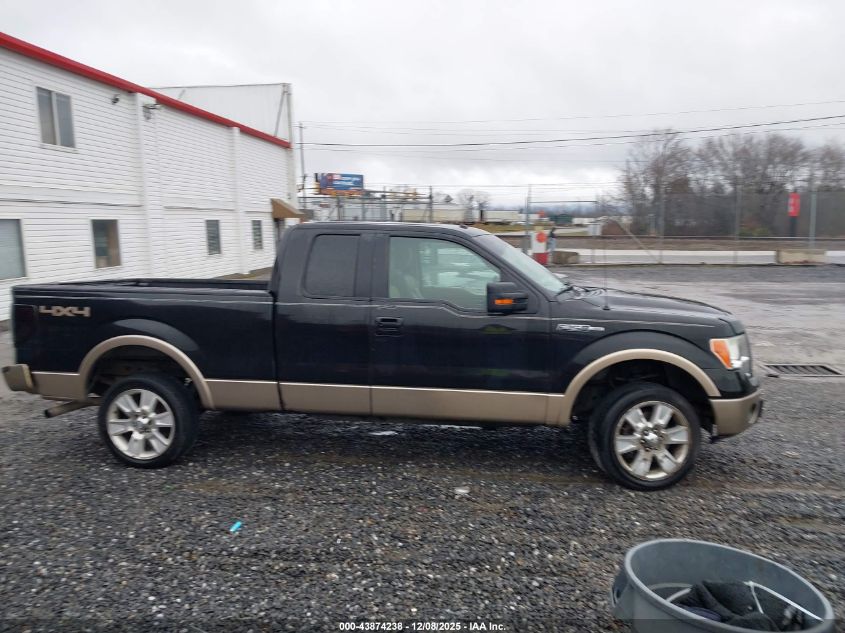 2011 Ford F-150 Lariat VIN: 1FTFX1EFXBFA36416 Lot: 43874238