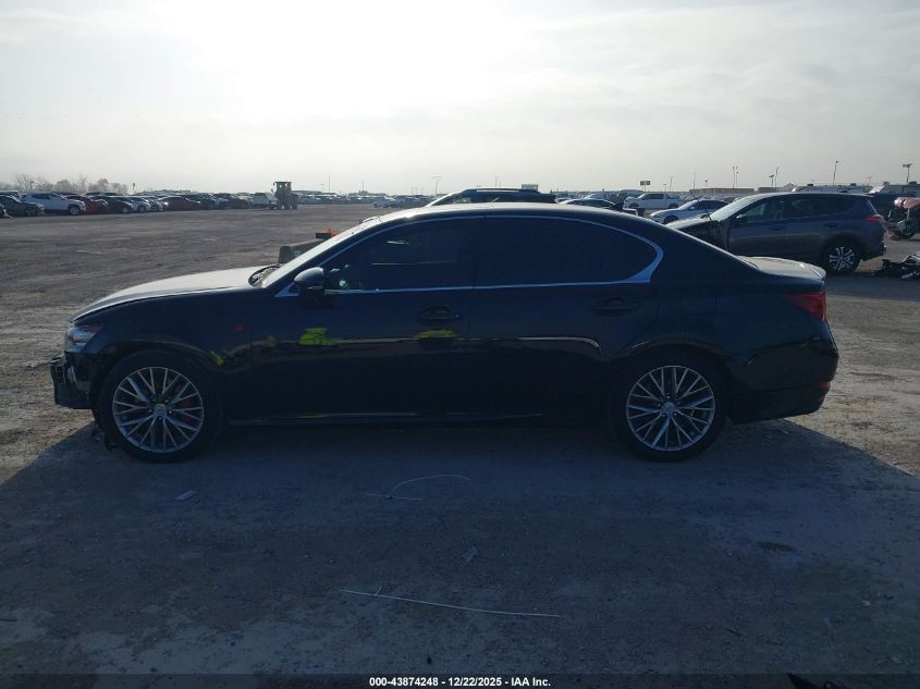 2013 Lexus Gs 350 VIN: JTHBE1BL9D5016180 Lot: 43874248