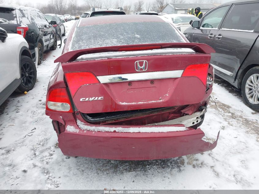 2011 Honda Civic Ex-L VIN: 2HGFA1F91BH518282 Lot: 43874253