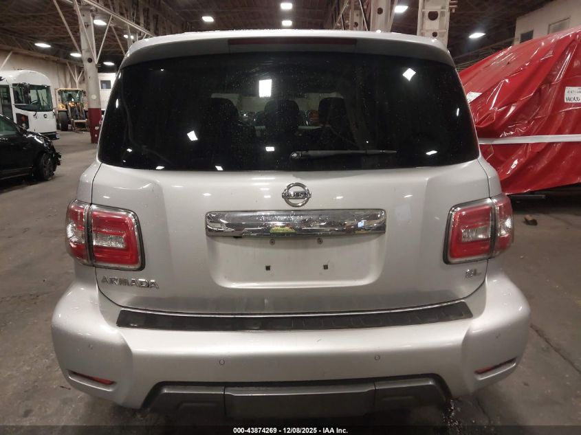 2019 Nissan Armada Sl VIN: JN8AY2NC2KX511879 Lot: 43874269