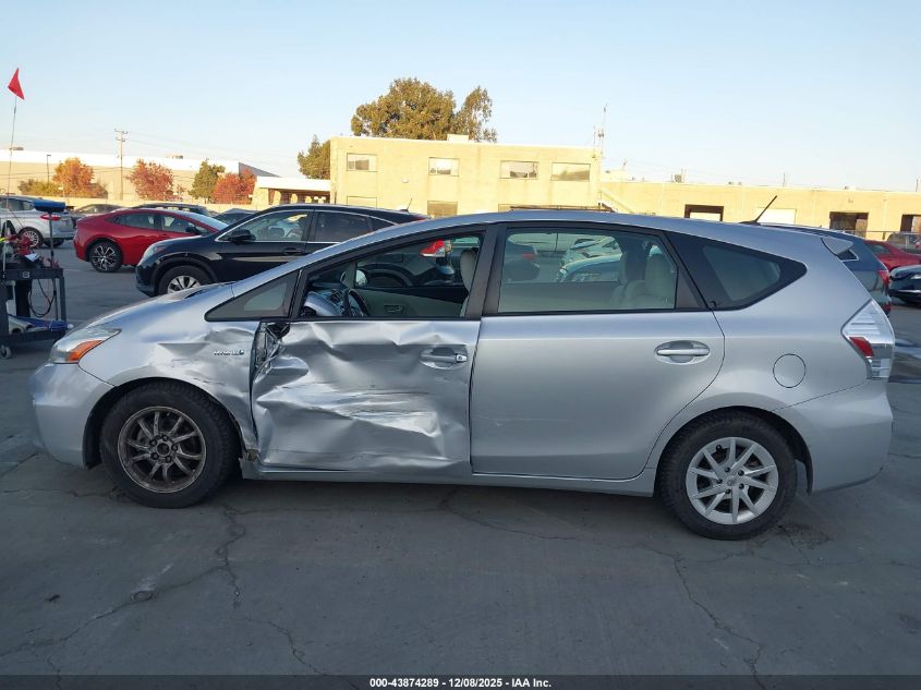 2012 Toyota Prius V Three VIN: JTDZN3EU4C3020244 Lot: 43874289