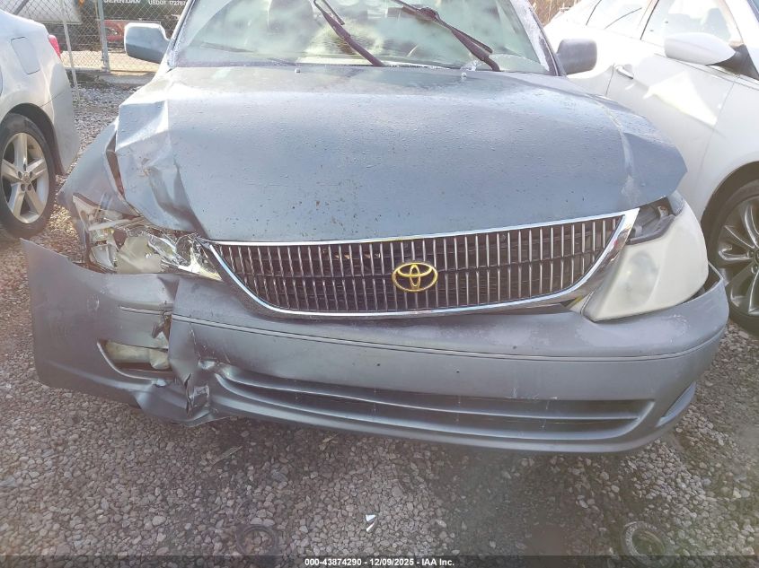 2000 Toyota Avalon Xl VIN: 4T1BF28B6YU011822 Lot: 43874290