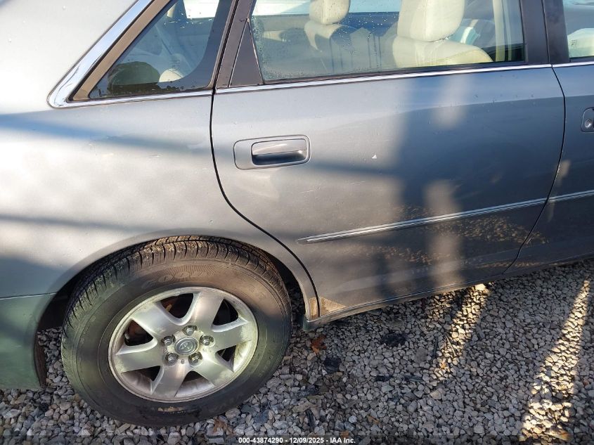 2000 Toyota Avalon Xl VIN: 4T1BF28B6YU011822 Lot: 43874290