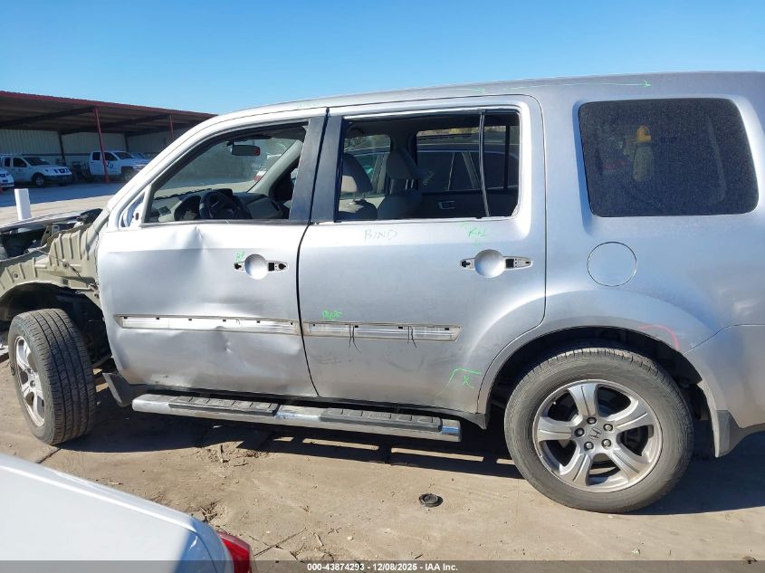 2014 Honda Pilot Ex VIN: 5FNYF3H48EB011136 Lot: 43874293