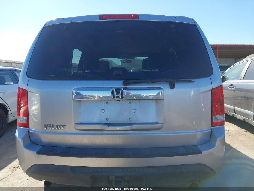2014 Honda Pilot Ex VIN: 5FNYF3H48EB011136 Lot: 43874293