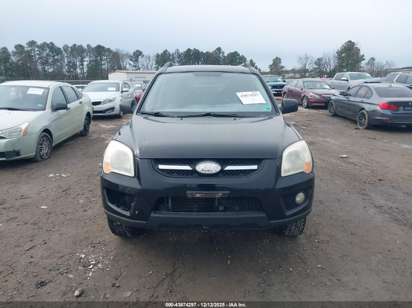 2009 Kia Sportage Lx V6 VIN: KNDJF723297586286 Lot: 43874297