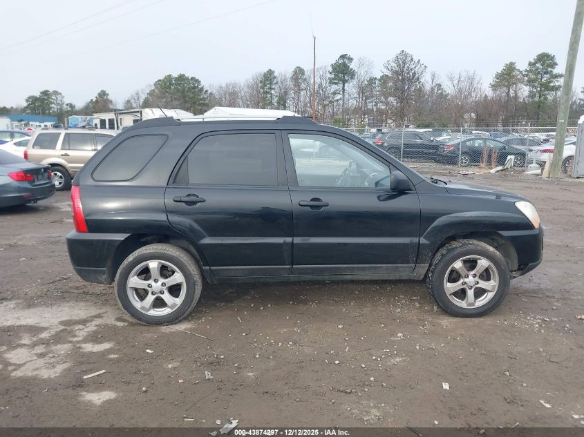 2009 Kia Sportage Lx V6 VIN: KNDJF723297586286 Lot: 43874297